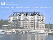 Tablet Screenshot of gograndharbor.com